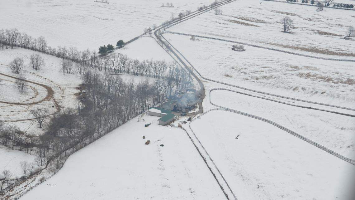Horse Barn Fire