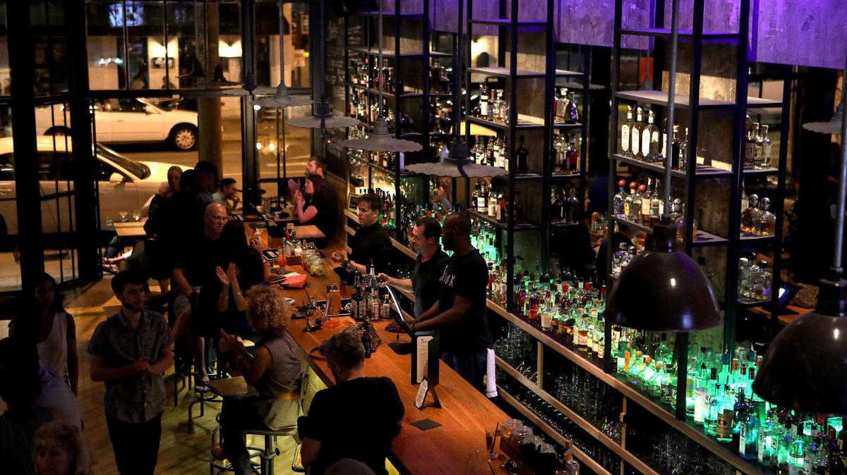 Former UK football players bring Short and Bourbon streets together at Creaux
