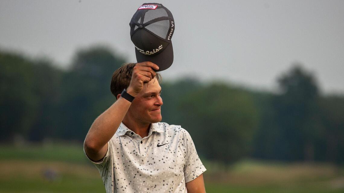 Born in Sweden, he became a college star in America. Now, he’s a PGA Tour winner in Kentucky.