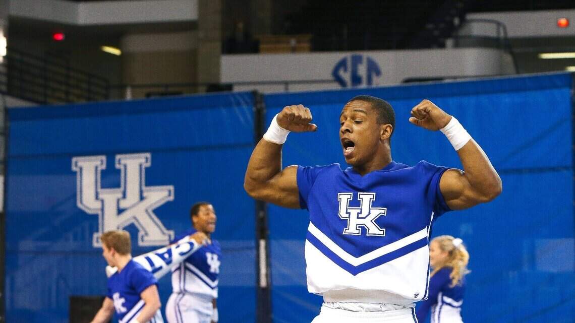 Injury might ground high-flying University of Kentucky cheerleader