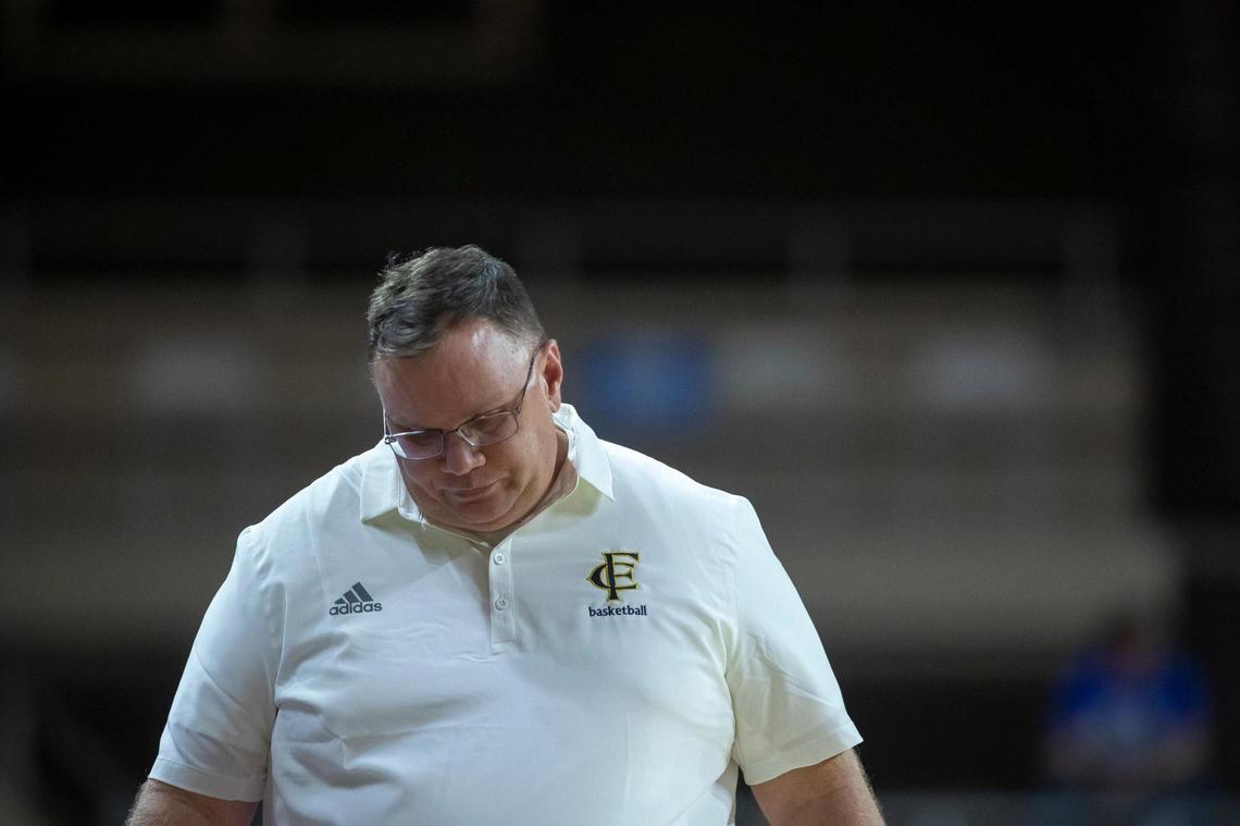 Coach Joey Thacker had led Franklin County to the Sweet 16 the last three years in a row before his Flyers were knocked out by Lexington Catholic on Wednesday night.