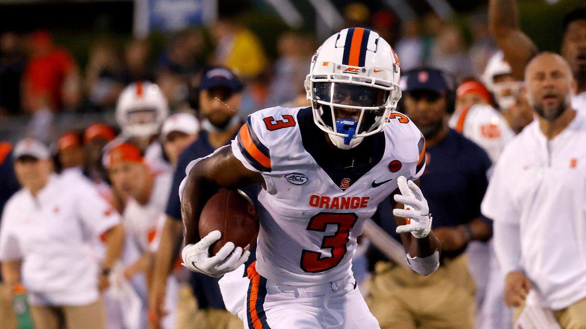 Syracuse transfer Taj Harris commits to UK, boosting receiving corps for 2022