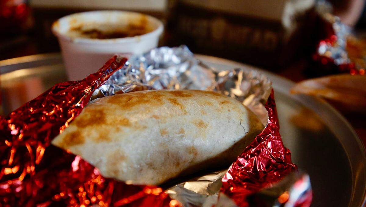 Burritos at Hot Head Burritos can be toasted, crisping the tortilla to a golden brown. A bowl meal can also be toasted to melt the cheese even more.