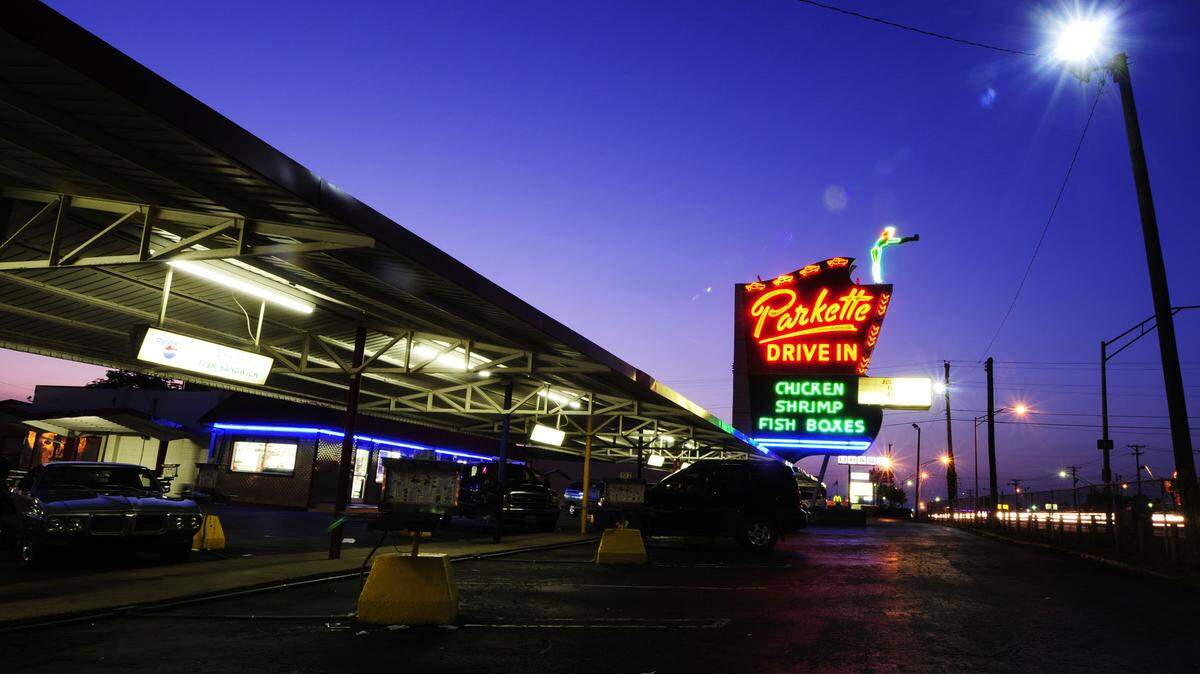 The Parkette's sign has shined like a  beacon on New Circle Road almost  continuously since the drive-in opened in the late 1950s.     