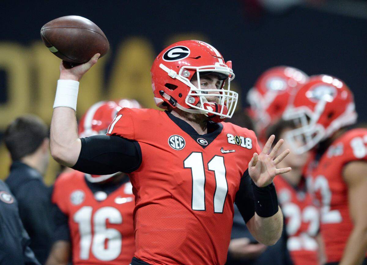 Georgia’s Jake Fromm is 19-3 as the Bulldogs’ starting quarterback.