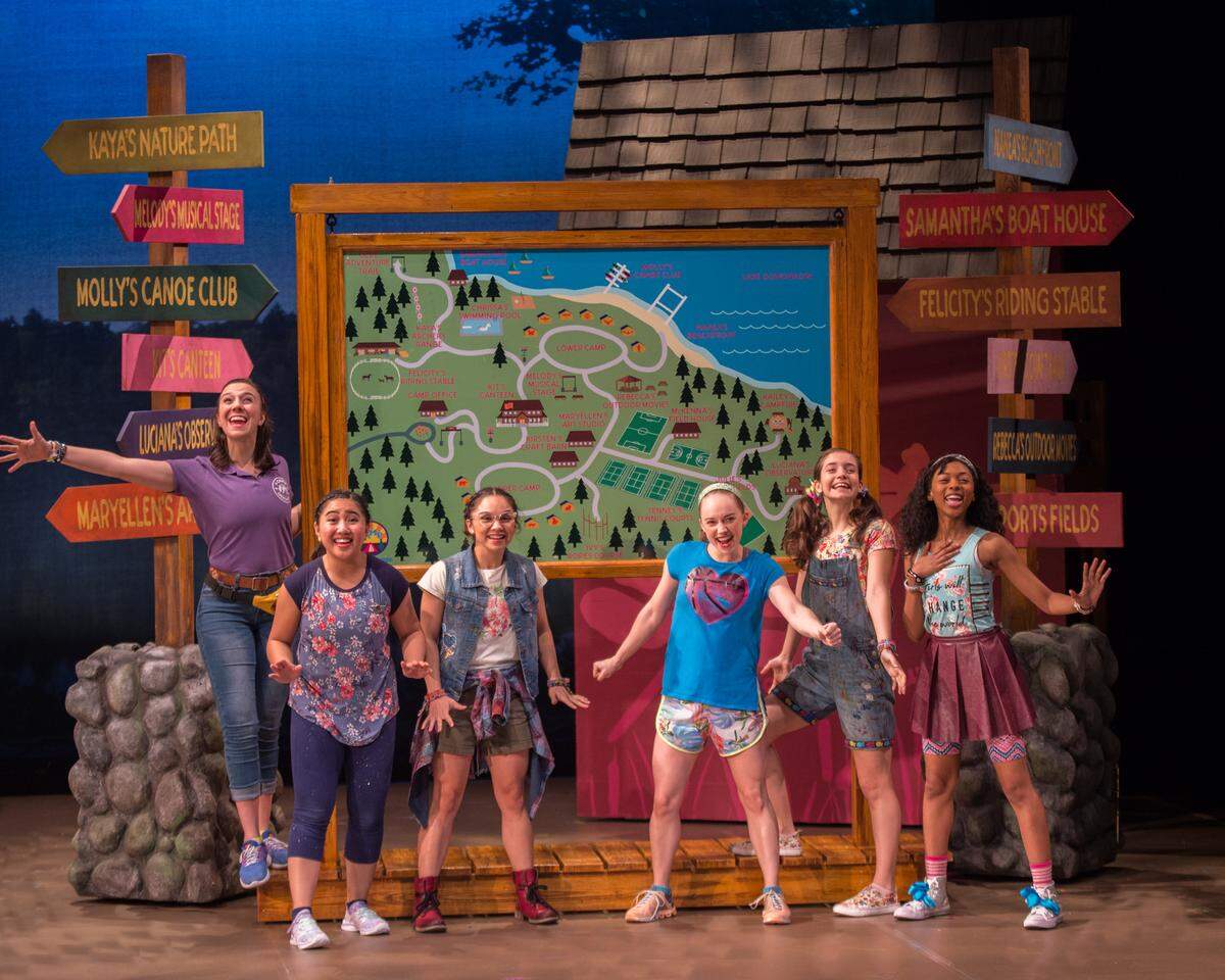 ‘American Girl Live’ is a 90-minute musical that celebrates the power of girls and the strength of friendship. Audiences join five campers and their fearless counselor at Camp American Girl, an overnight camp in the North Woods.