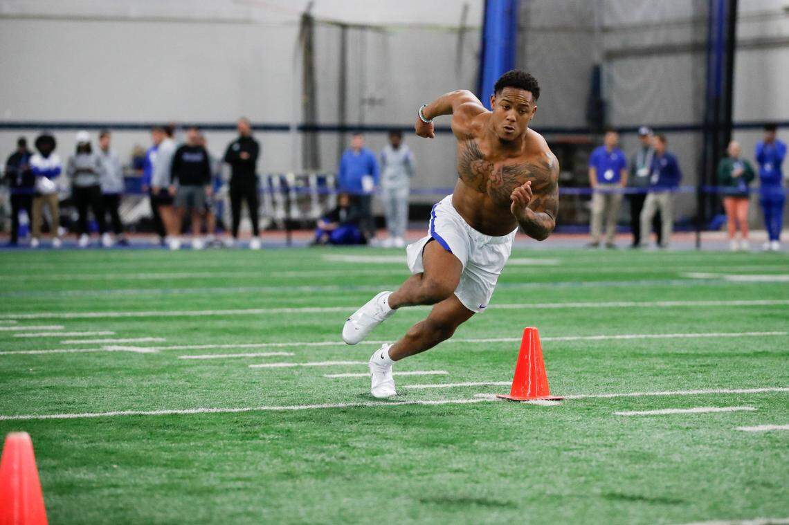 Wan’Dale Robinson’s size limits his ceiling as an NFL Draft candidate, but his performance at Kentucky and in pre-draft workouts has most analysts projecting the Frankfort native to go no later than the third round.