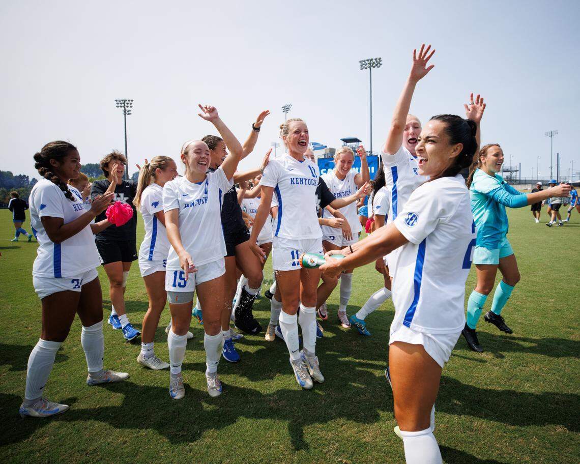In September, the Kentucky women’s soccer team scored a marquee win over then-No. 9 UCLA in Lexington.