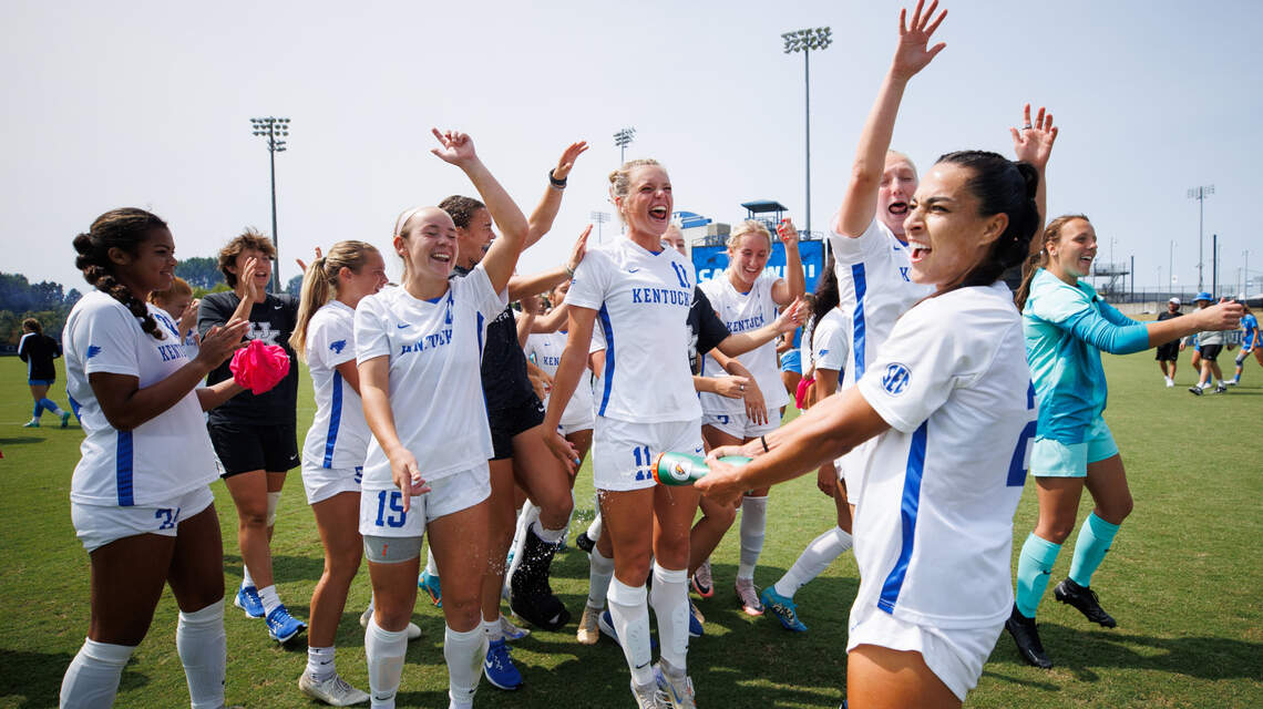 Kentucky women’s soccer is on a historic winning streak after defeating another top-10 foe