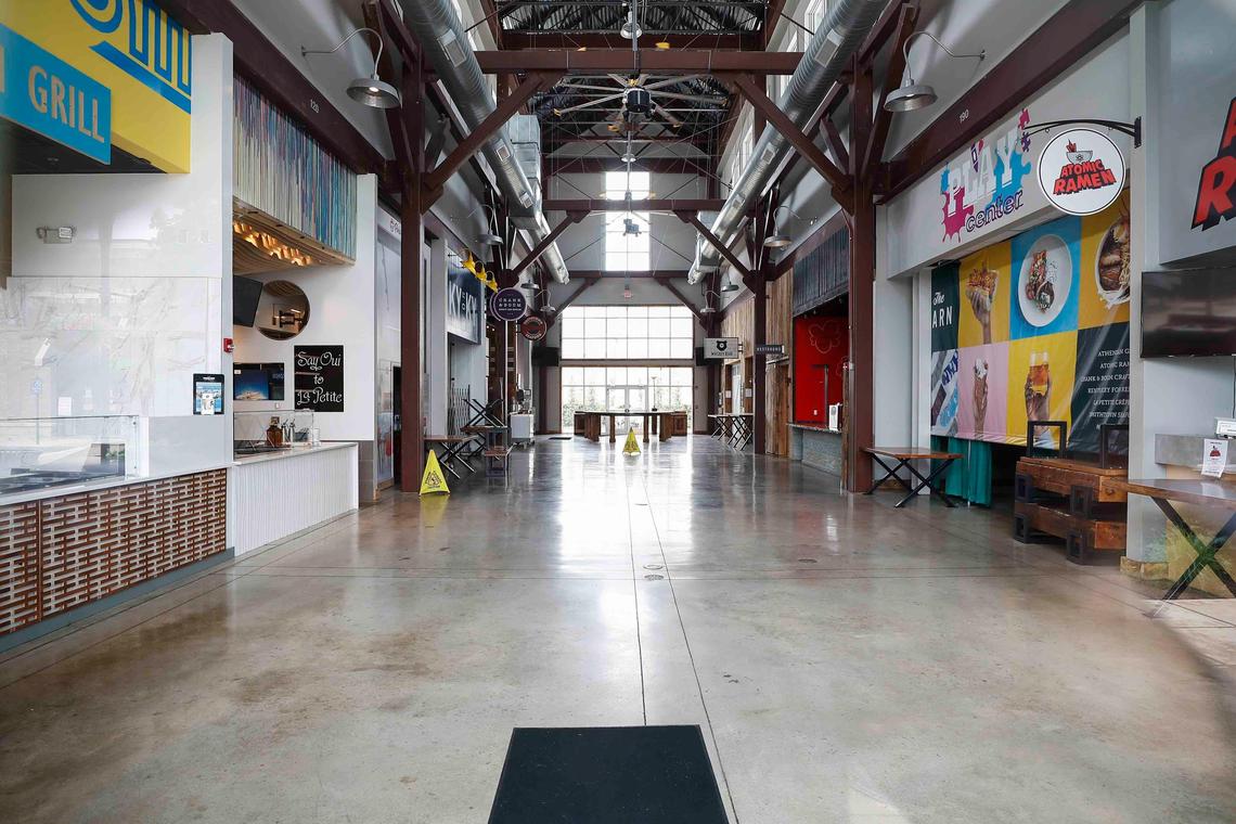 The Barn food hall at The Summit at Fritz Farm closed in May.