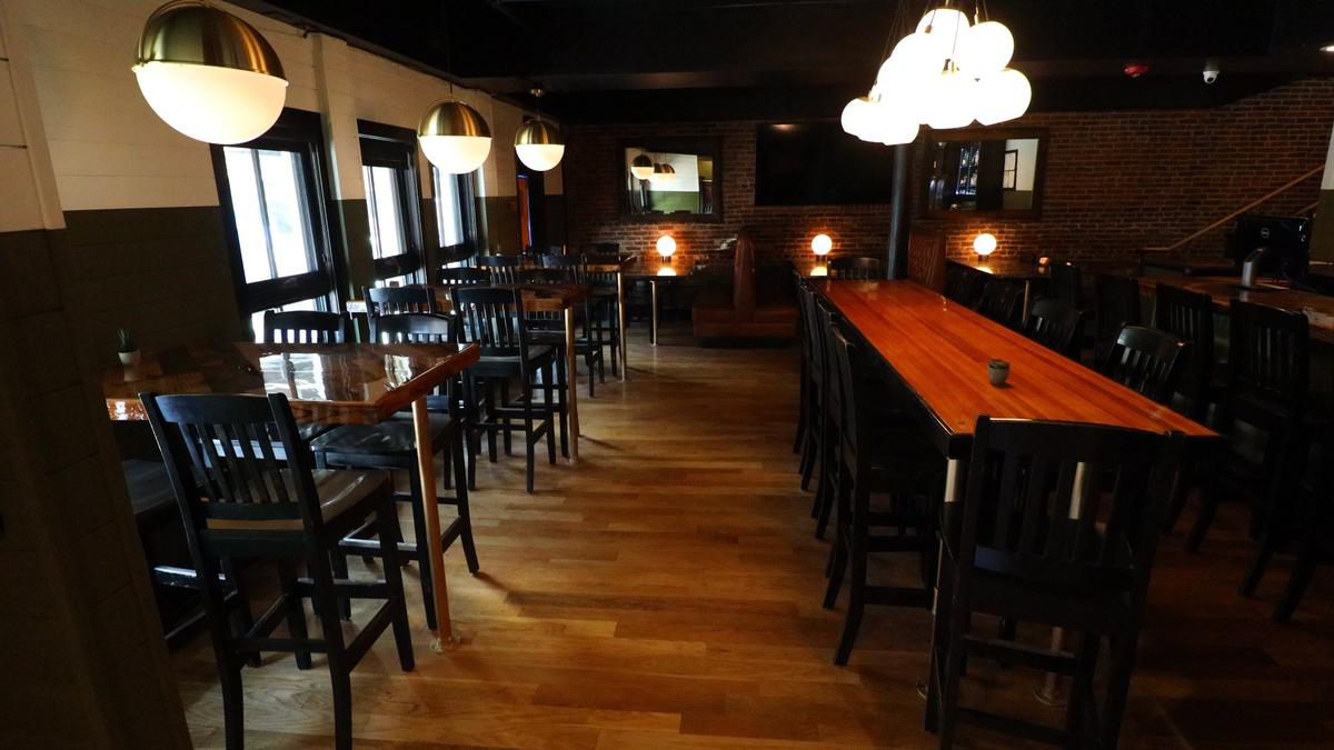First floor of Postmaster’s Pub on West Short St. March 8, 2021.