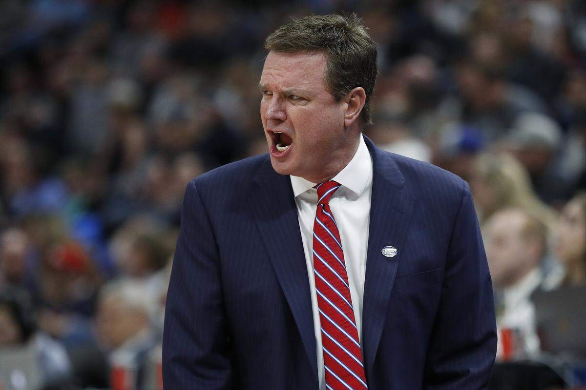 Not much went right for Kansas and Coach Bill Self in a round-of-32 loss to Auburn.