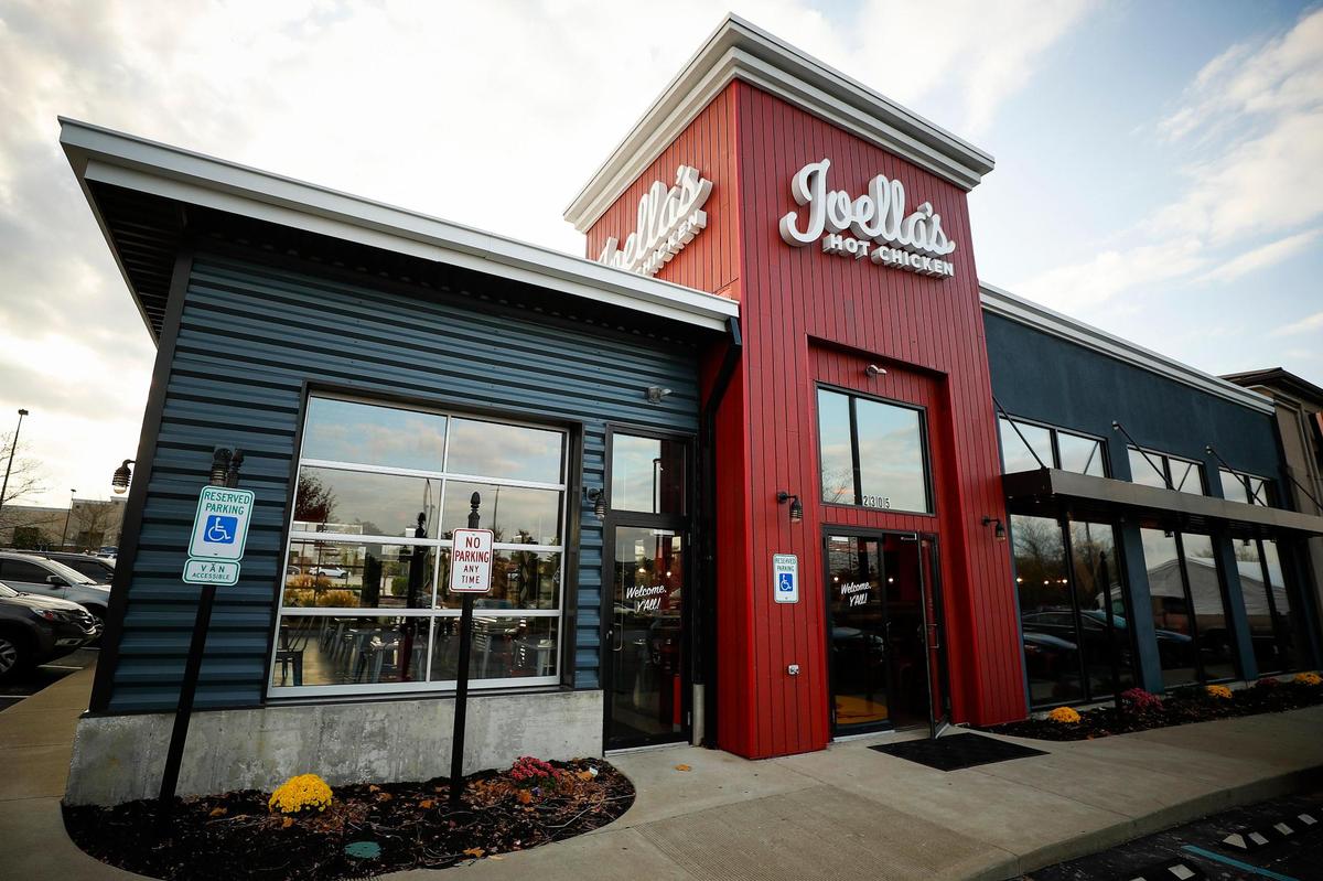 Joella’s Hot Chicken at 2305 Sir Barton Way in Lexington, Ky., Friday. Nov. 20 2020. The new Joella’s will hold its grand opening on Dec. 1.