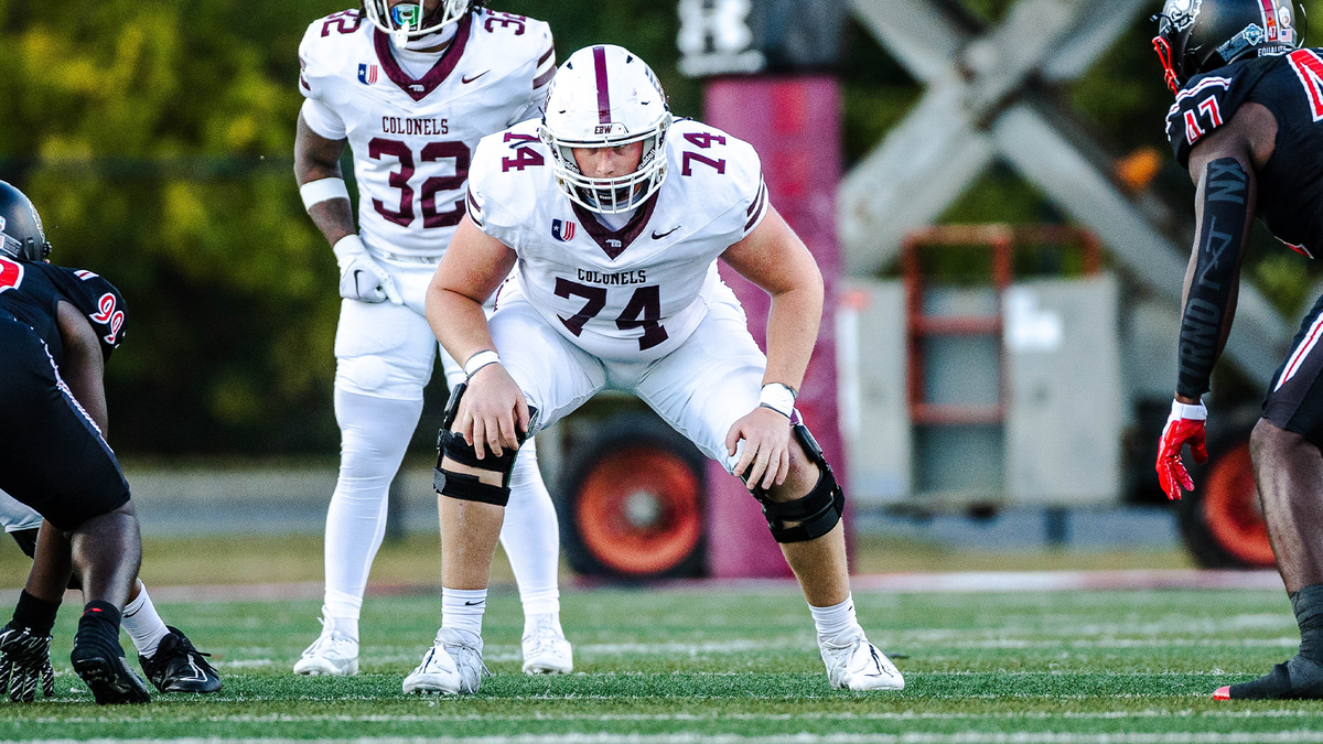 Eastern Kentucky offensive lineman Payton Collins is about to begin his sixth season at EKU. Collins was a First Team All-United Athletic Conference selection last season.