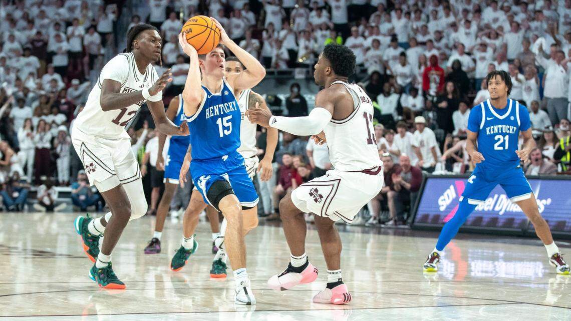 Three takeaways from Kentucky basketball’s thrilling win at Mississippi State
