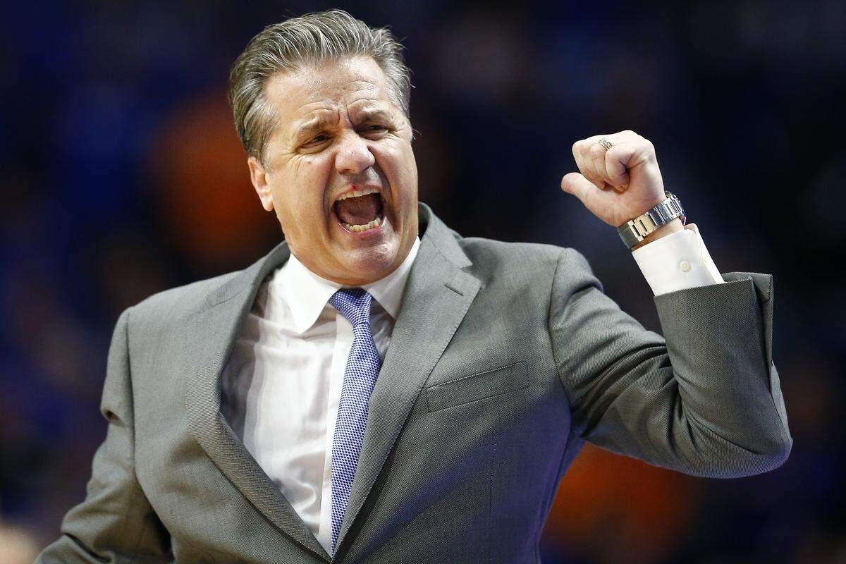 John Calipari is 28-7 in NCAA Tournament games as Kentucky head coach.