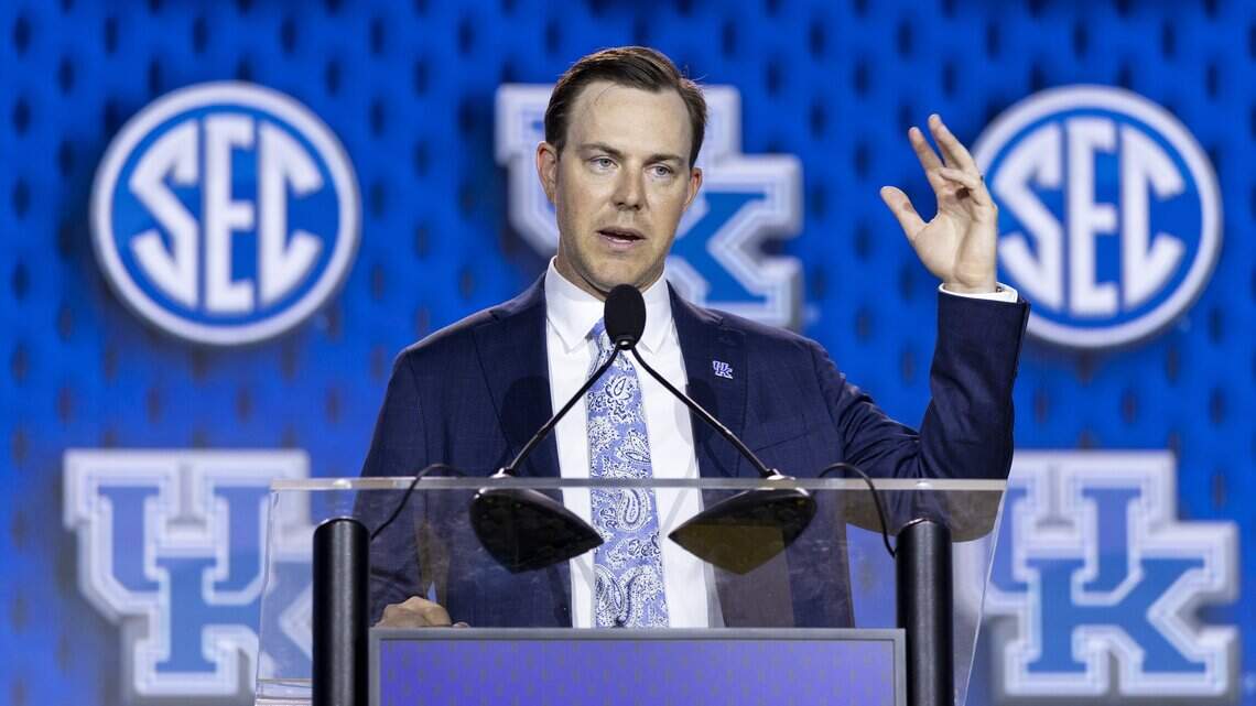 Will Stein’s SEC Media Days bravado is nothing new for Kentucky’s coach