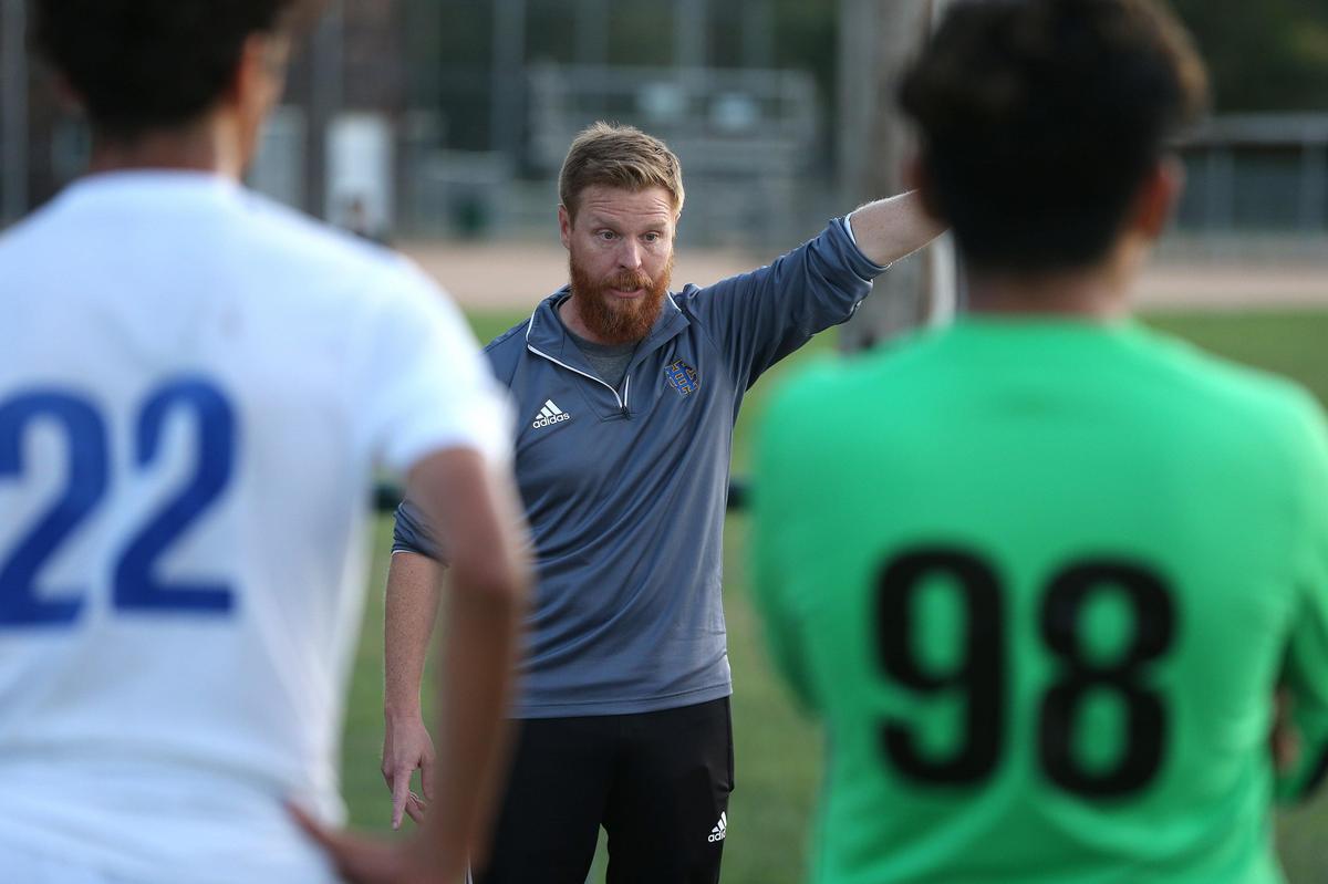 Henry Clay’s Jason Behler was named the large-public schools coach of the year by the Kentucky High School Soccer Coaches Association last season.
