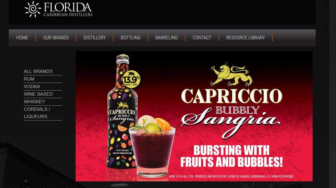 The drink everybody is talking about: Capriccio Bubbly Sangria. Supposedly wine with fruit and bubbles, others are comparing it to Four Loko, a notorious malt liquor drink.