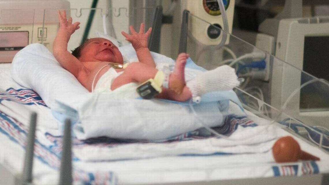 A baby suffered opioid withdrawal the day after she was born at Baptist Health Richmond in 2017. She was transferred to Kentucky Children’s Hospital in Lexington.