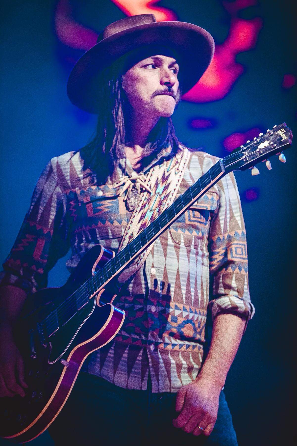 Duane Betts is the son of Dickey Betts, founding member of the Allman Brothers Band.