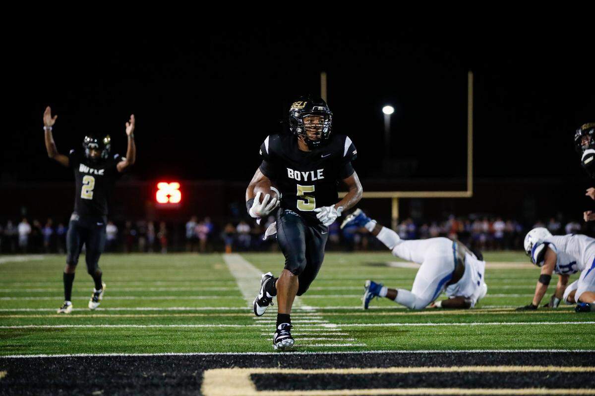 Montavin Quisenberry (5) is one of several Boyle County playmakers expected to challenge Corbin’s stingy defense Friday night.