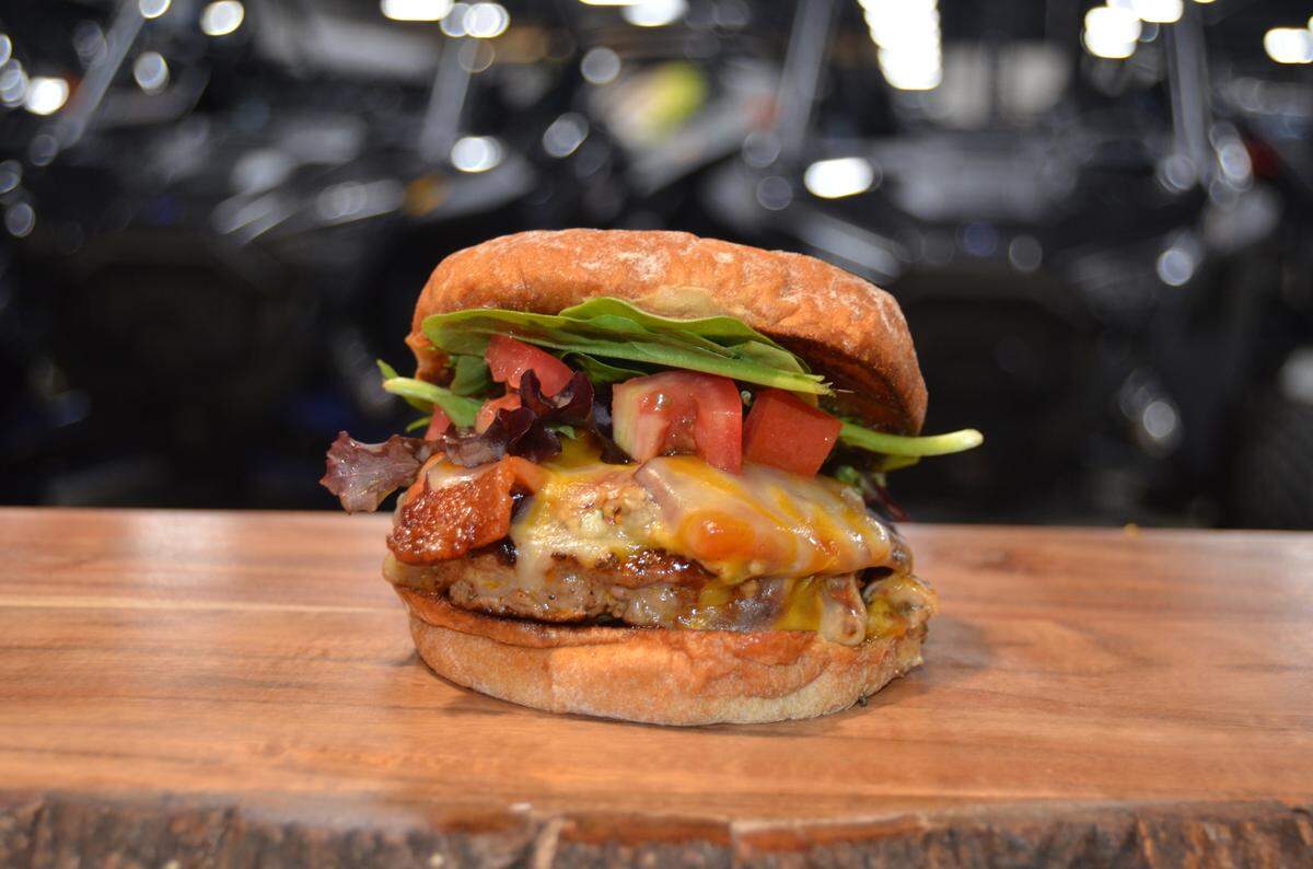 The Sweet Backyard Burger from NuHealth Kitchen.