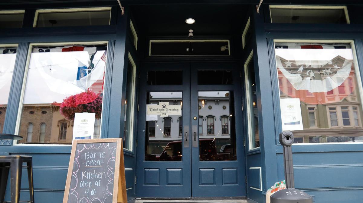 Chinkapin Brewing is a downtown Georgetown taproom with food such as wood-fried pizza and wings.