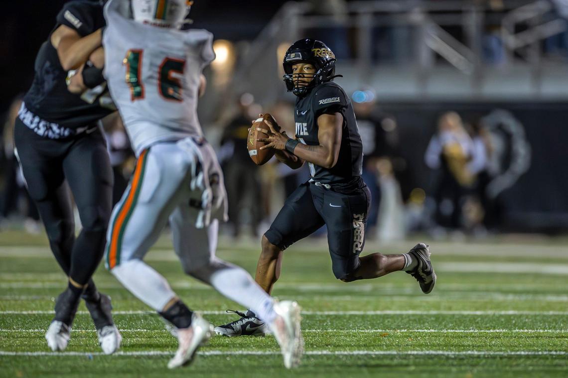 Montavin Quisenberry, a do-it-all threat at Boyle County, was recruited to Kentucky as a wide receiver.