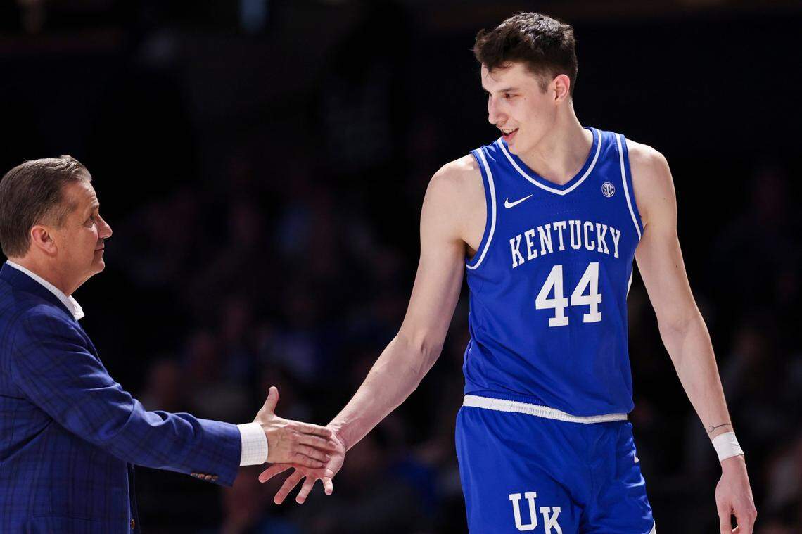 Croatian Zvonimir Ivisic had an eventful season in Lexington with the Kentucky men’s basketball team during the 2023-24 campaign.
