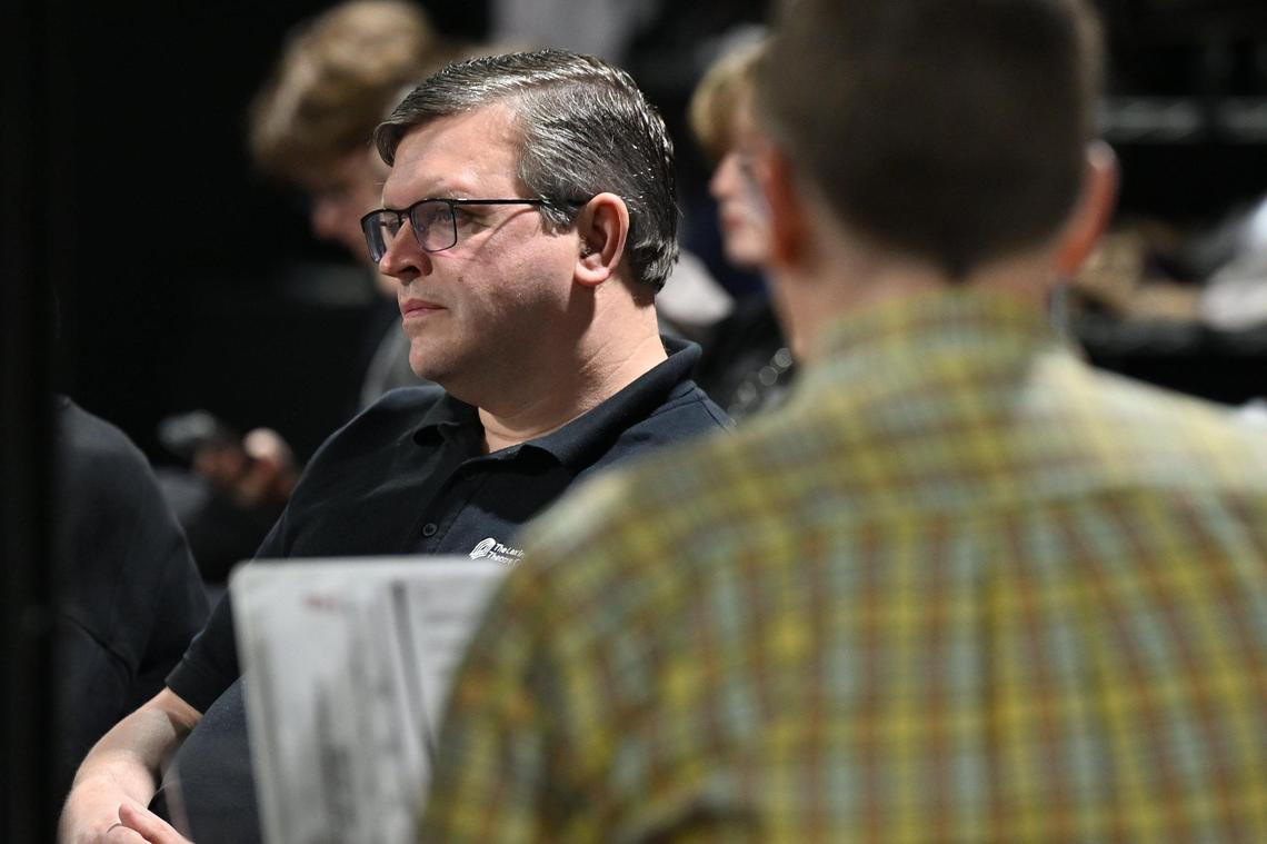 Ten years ago, Lyndy Franklin Smith, top, and her husband Jeromy Smith co-founded the The Lexington Theatre Company.