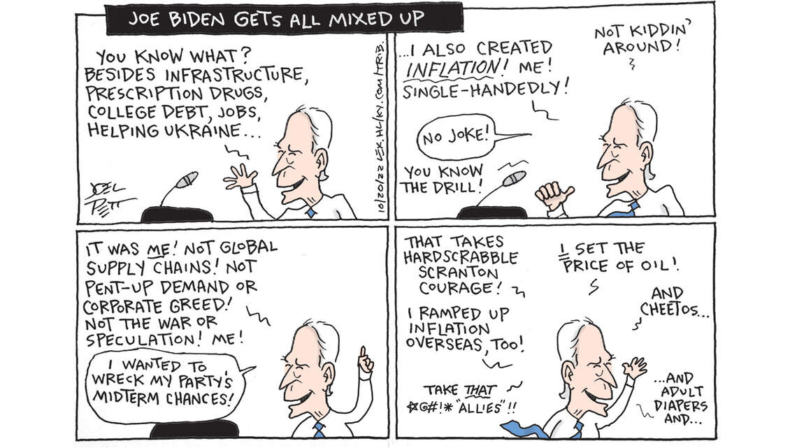 Joel Pett: Another Biden gaffe