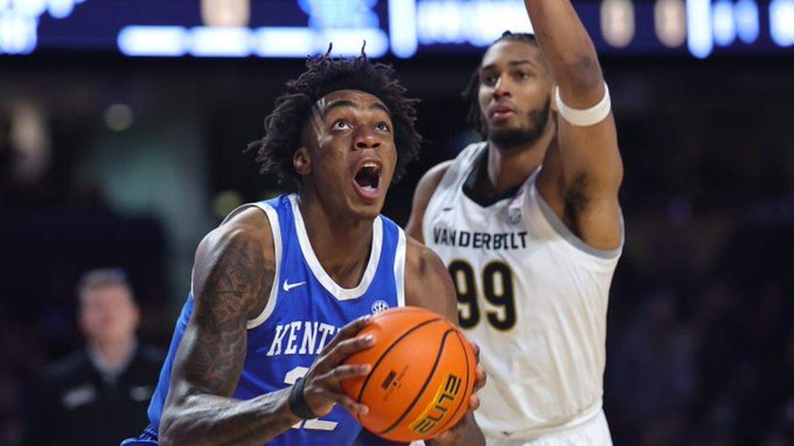 Live updates: Kentucky Wildcats at Vanderbilt Commodores college basketball