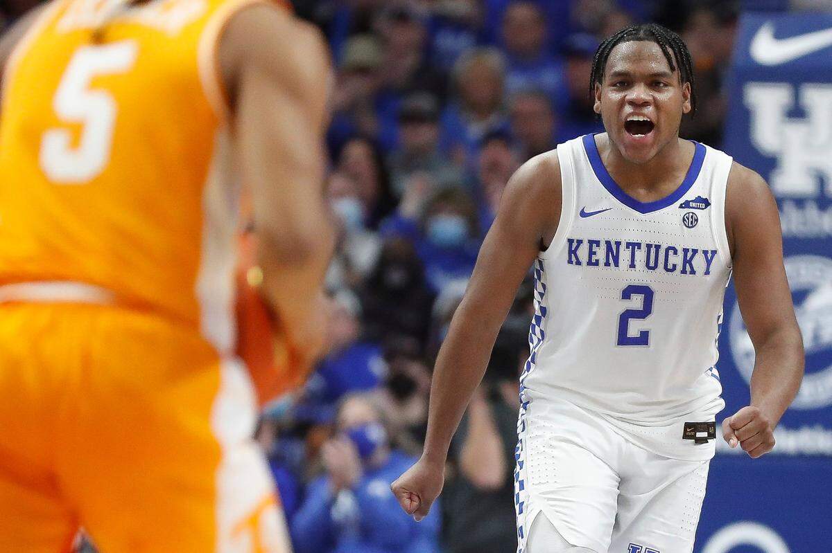 Since returning from a neck injury suffered early in Kentucky’s 65-60 loss at LSU on Jan. 4, Wildcats point guard Sahvir Wheeler (2) is shooting 59.5 percent on field-goal tries and 55.6 percent on three-point attempts.