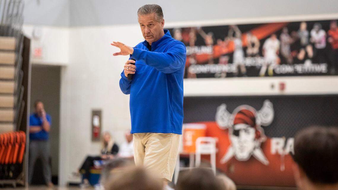 Kentucky basketball coach John Calipari will host multiple youth camps in Lexington and at high schools around the state.