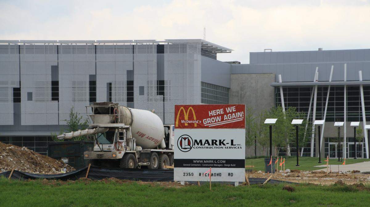 Construction of a McDonald's near Southland Christian Church's Lexington campus has gotten underway.    
