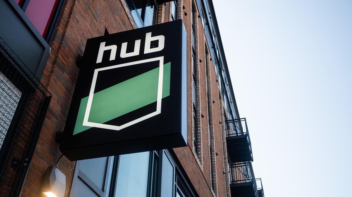 The Hub student apartment complex on the corner of Scott and Upper streets. October 18, 2019.