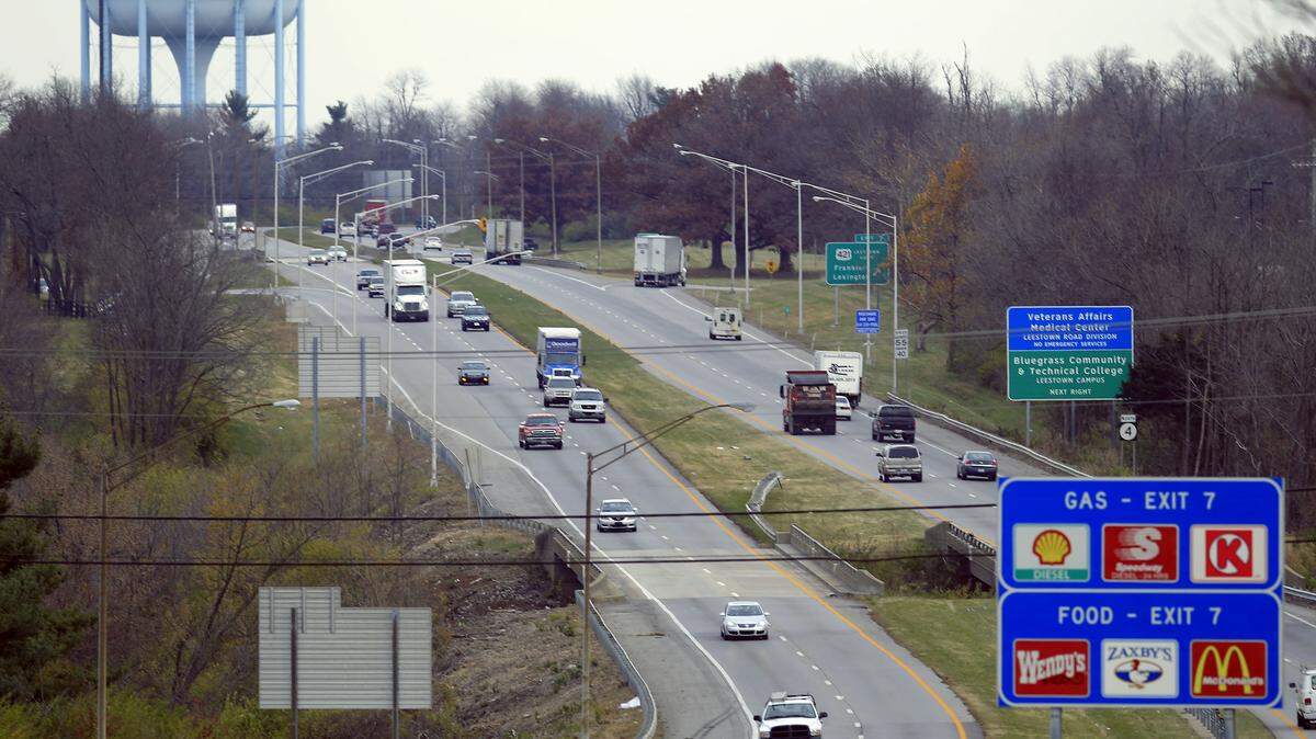 New Circle Road at the Leestown Road exit.