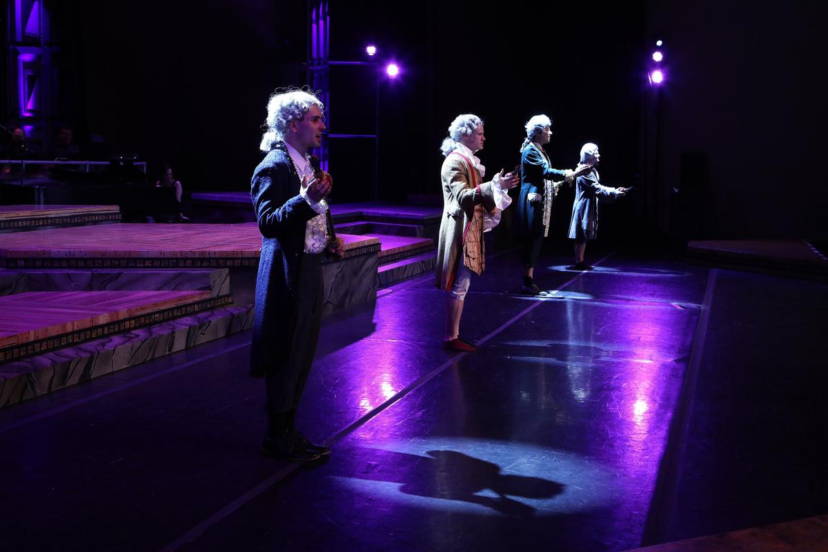 One of the performances was a song from “Hamilton” Tuesday during a dress rehearsal for UK Opera Theatre’s “It’s A Grand Night for Singing” at Singletary Center for the Arts. This year’s event features 38 numbers.