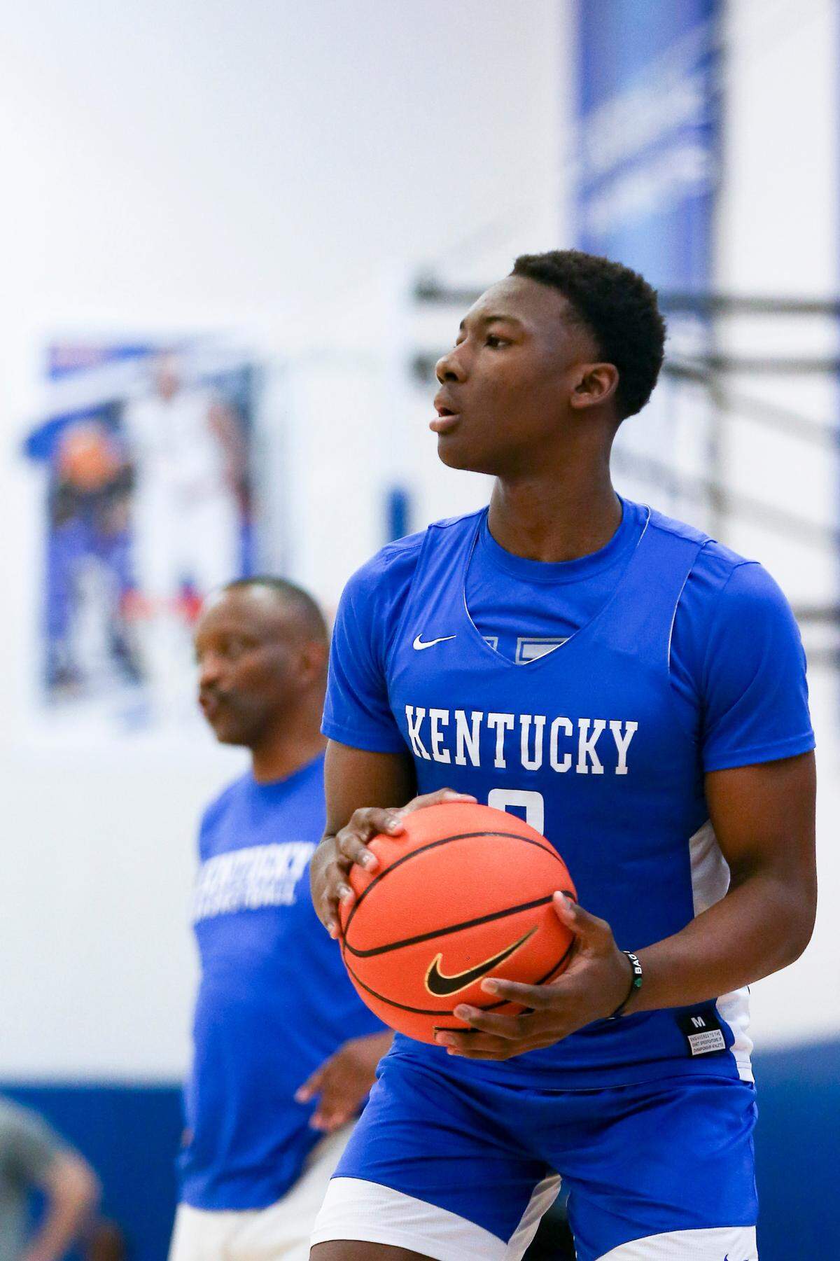 Adou Thiero is the youngest player on UK’s roster for 2022-23. “I came in thinking everyone gets their chance,” he said. “So when I get mine, I’m going to show my skill.”