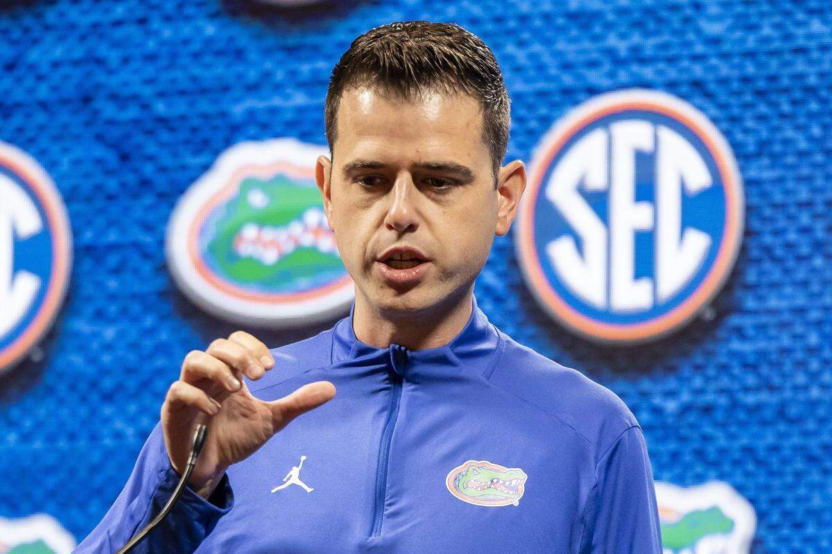 Todd Golden has the Gators off to a 13-0 start in his third season as Florida head coach.