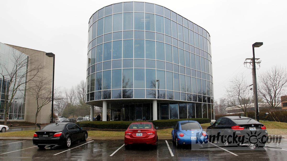 The building at 880 Corporate Dr. in Lexington, Ky., contains numerous offices, including Fortune Hi-Tech Marketing. Officials with Kentucky Attorney General Jack Conway's office and the Federal Trade Commission were inside the Lexington headquarters of Fortune Hi-Tech Marketing Monday, Jan. 28, 2013, sending employees of the multi-level marketing firm home. Photo by Charles Bertram | Staff






