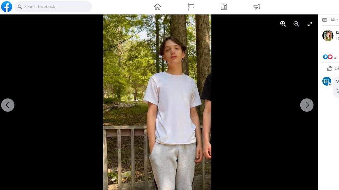 Jaxon Keller, 14, of Morehead, died Saturday as a result of a gunshot wound.