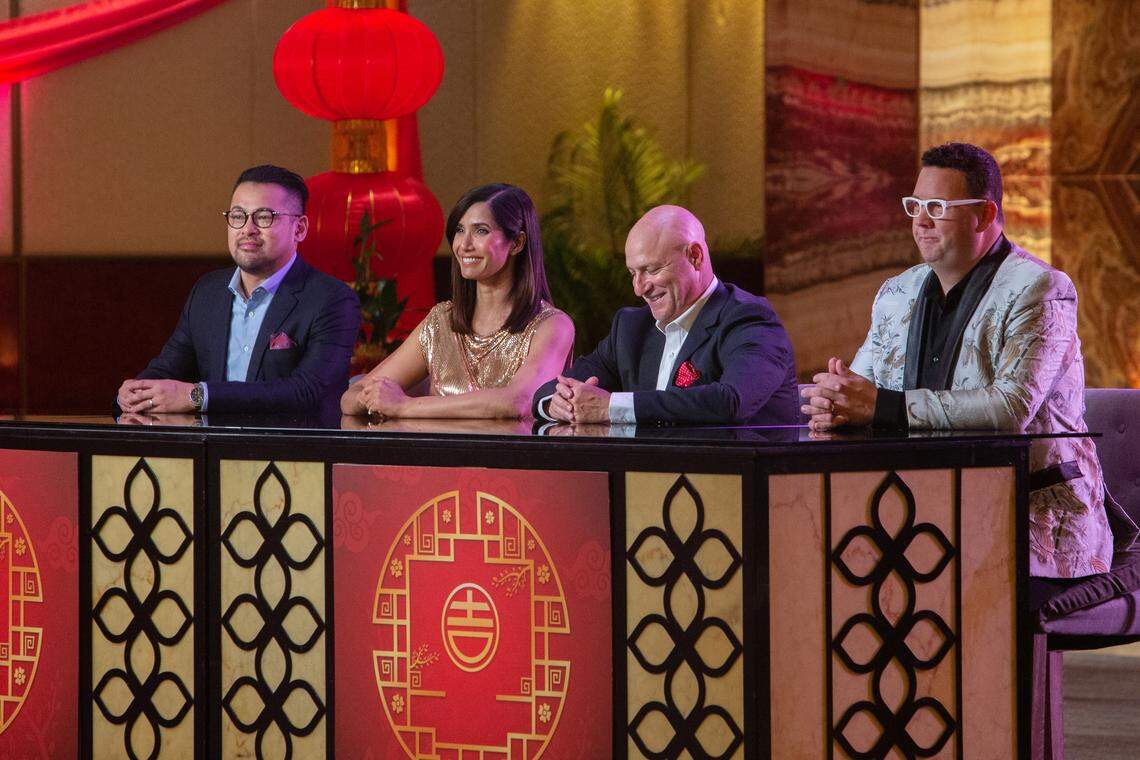 Can’t wait to see what they are laughing about on “Top Chef” with chef Jowett Yu, host Padma Lakshmi, head judge Tom Colicchio, and judge Graham Elliot in Macau.