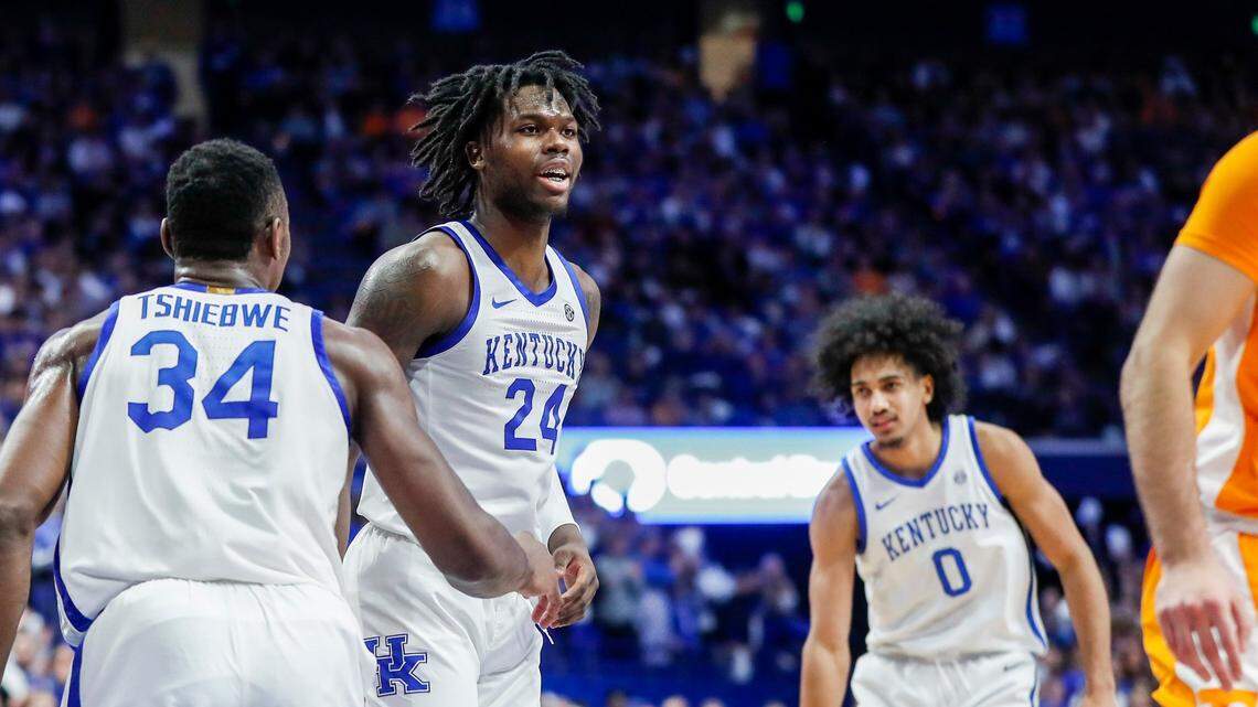 Kentucky forward Chris Livingston averaged 6.3 points and 4.2 rebounds for the Wildcats this past season.