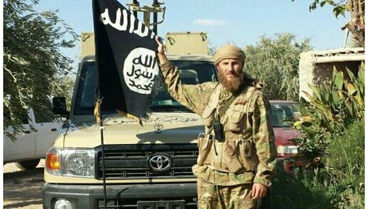 Federal authorities charged that Mirsad Ramic, of Bowling Green, Ky., went to Syria to fight for the ISIS terrorist group. Prosecutors said he sent this photo to his mother. The government included it in a court document.