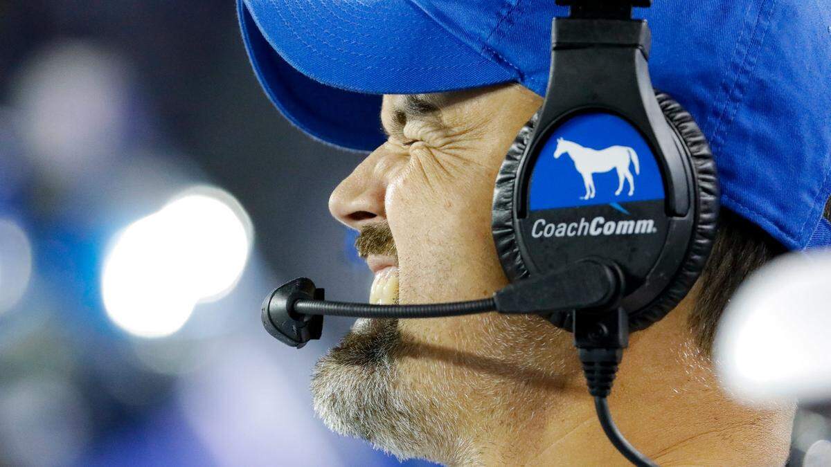 Kentucky defensive coordinator Brad White watched his unit allow 324 yards and commit several costly penalties.