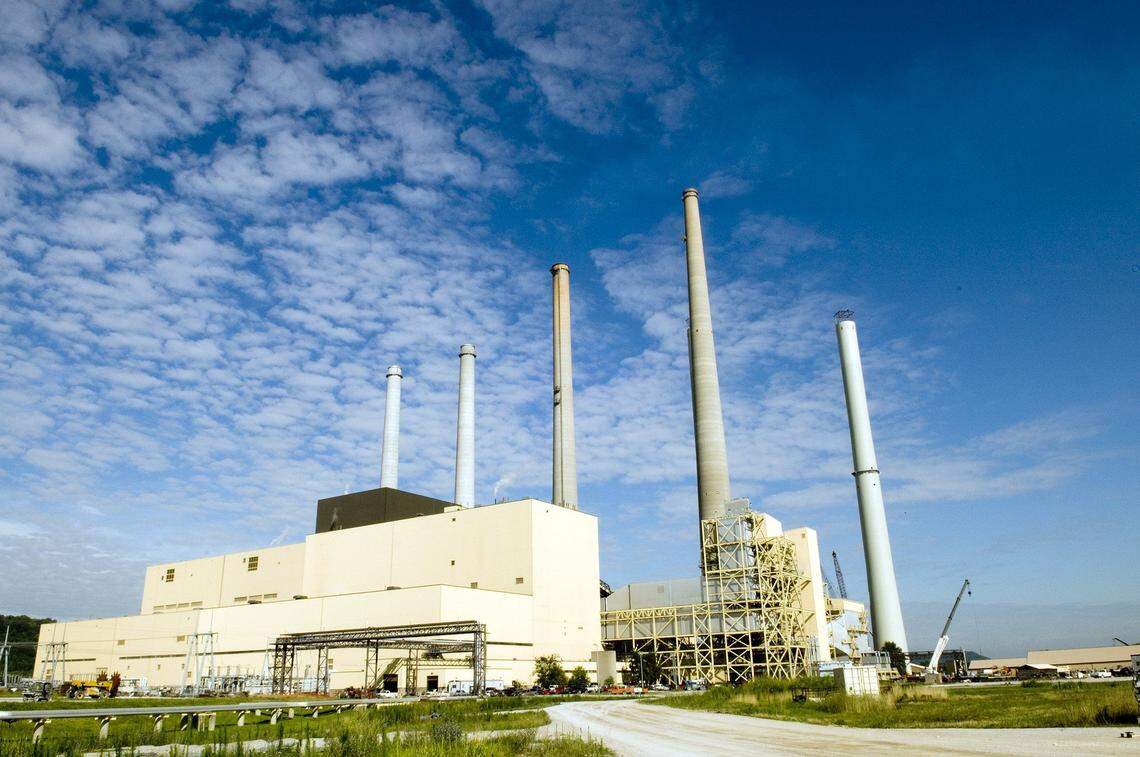 East Kentucky Power Cooperative's Hugh L. Spurlock Generating Station is a coal-fired power plant in Mason County where a data center could locate.