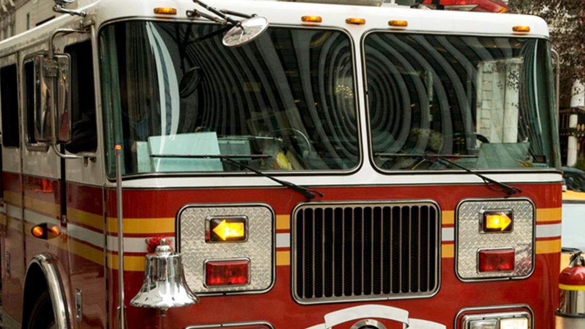 Two people died after being trapped in a garage during a house fire in Burleson, officials said. Two people died after being trapped in a garage during a house fire in Burleson, officials said.