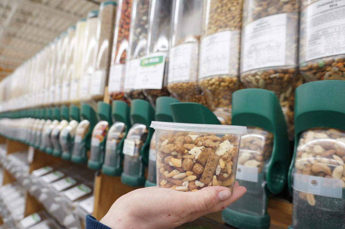 Good Foods offers a large selection of bulk foods. Photo taken on Tuesday, March 6, 2012 at the Good Foods Co-op on Southland Drive in Lexington, Ky. The co-op had 6,000 owner/members in 2012, and now has almost 10,000.